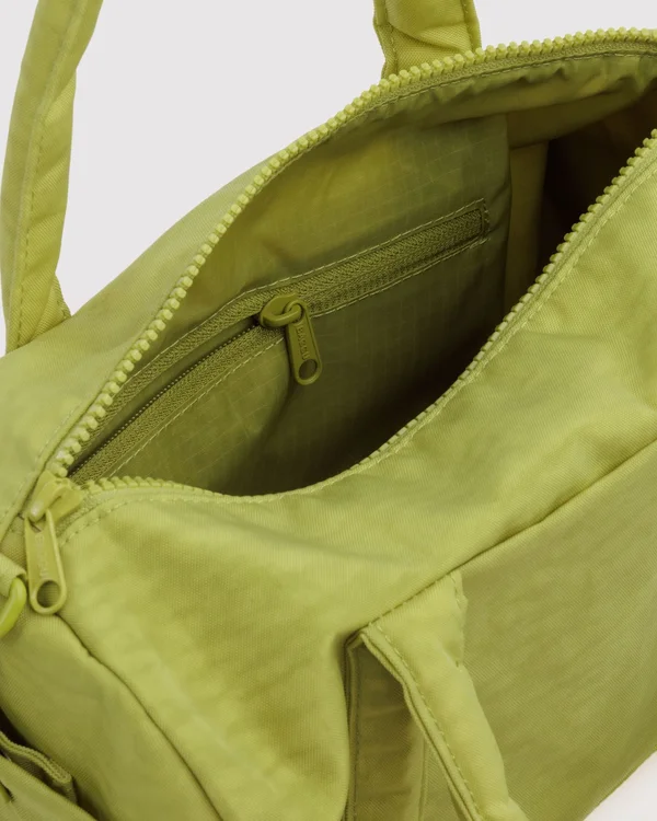 Nylon Duffle Bag - Chartreuse - Material: heavyweight-nylon