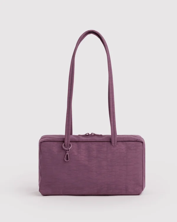 Nylon Bowler Bag - Wild Plum - Size: OS