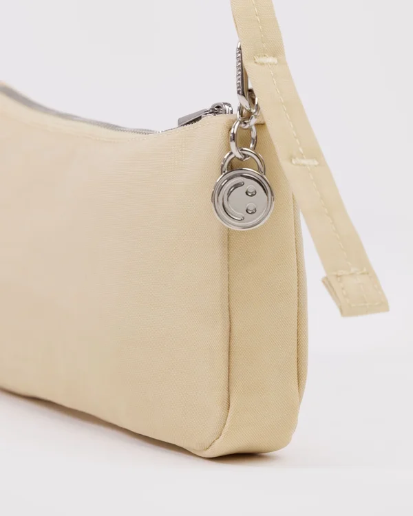 Nylon Pochette - Sale - Custard - Material: heavyweight-nylon