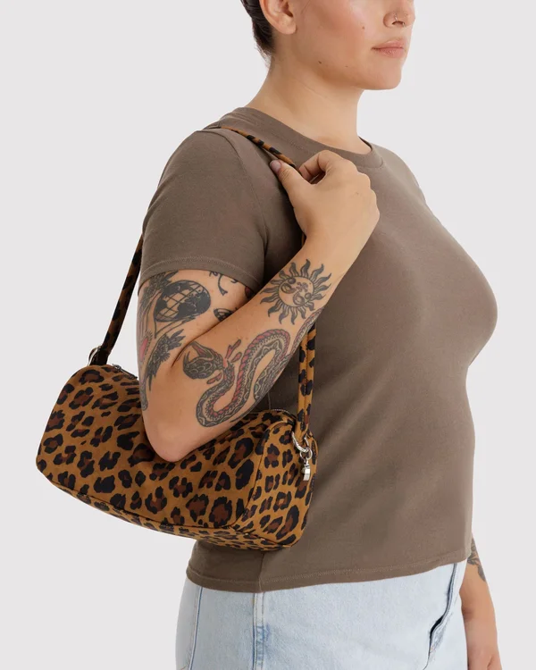 Nylon Loaf Bag - Leopard
