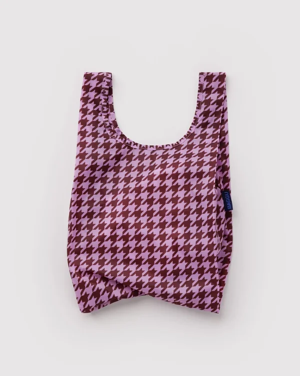 Baby Baggu - Pink Houndstooth - Size: OS