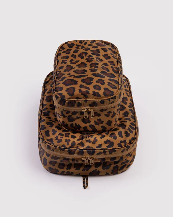 Packing Cube Set - Leopard